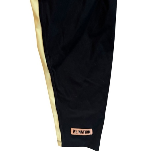 New! P.E. Nation Dedication High waist Two-tone Leggings - Picture 8 of 11